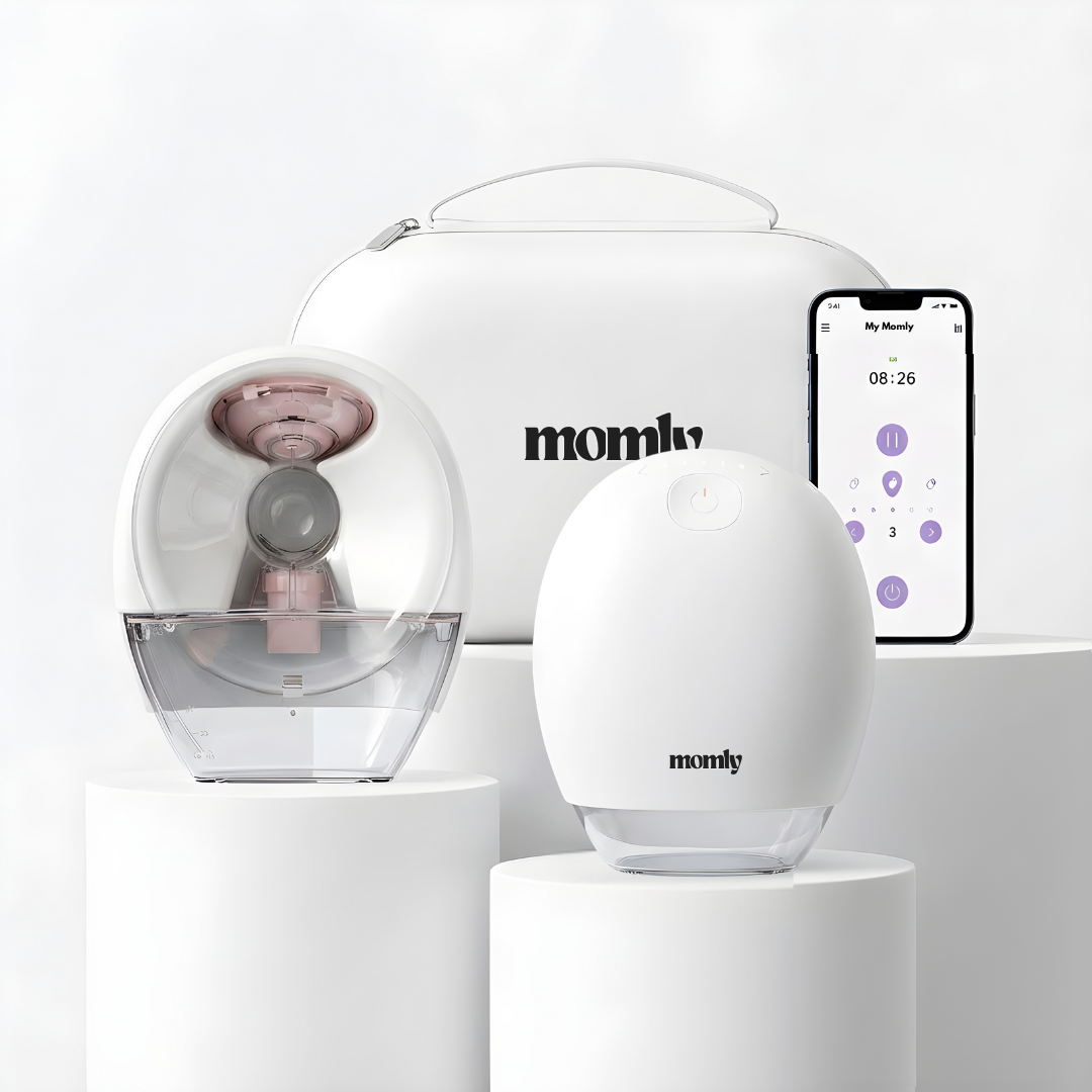 Momly Ultra Slim™ | Milchpumpe - Ultraleicht - App-Steuerung